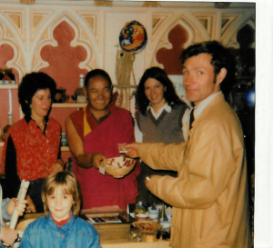 Ondy Willson with Lama Yeshe